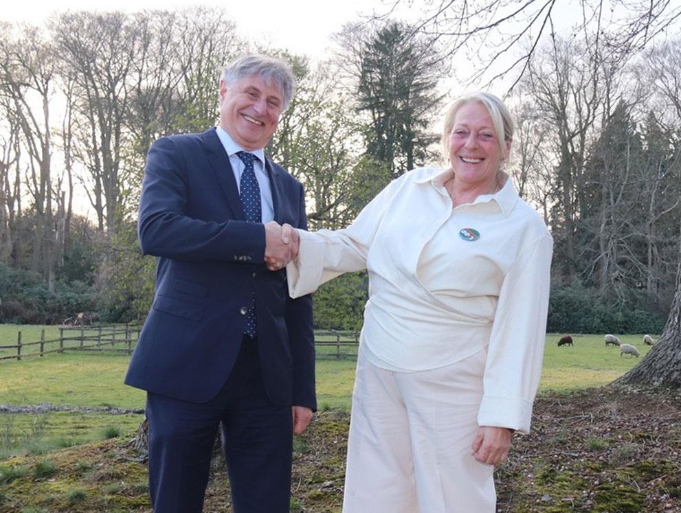 Margriet Rademaker en Edwin G&ouml;bbels  duo-lijsttrekkers voor Lokaal E&eacute;n