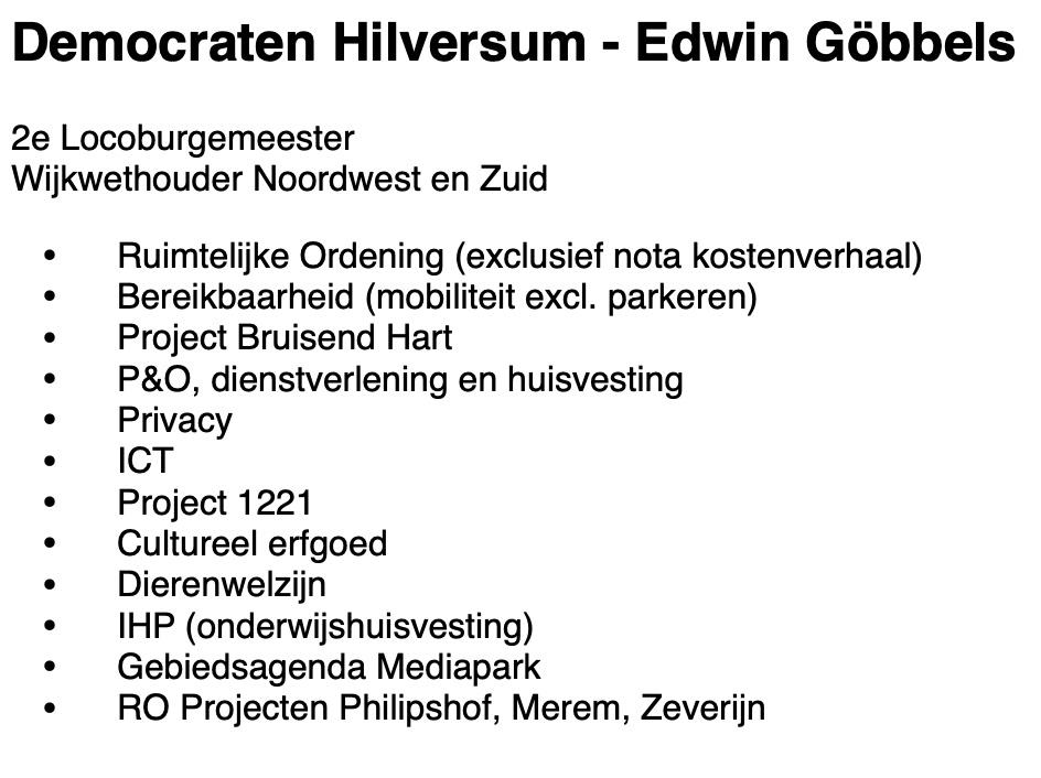 Update 2 over nieuwe coalitievorming